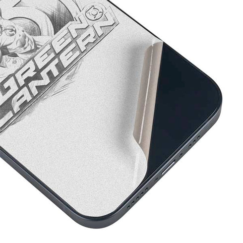 DC Comics Green Lantern Sketch Art Action Pose iPhone 14 Plus Skin